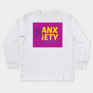 Anxiety Kids Long Sleeve T-Shirt